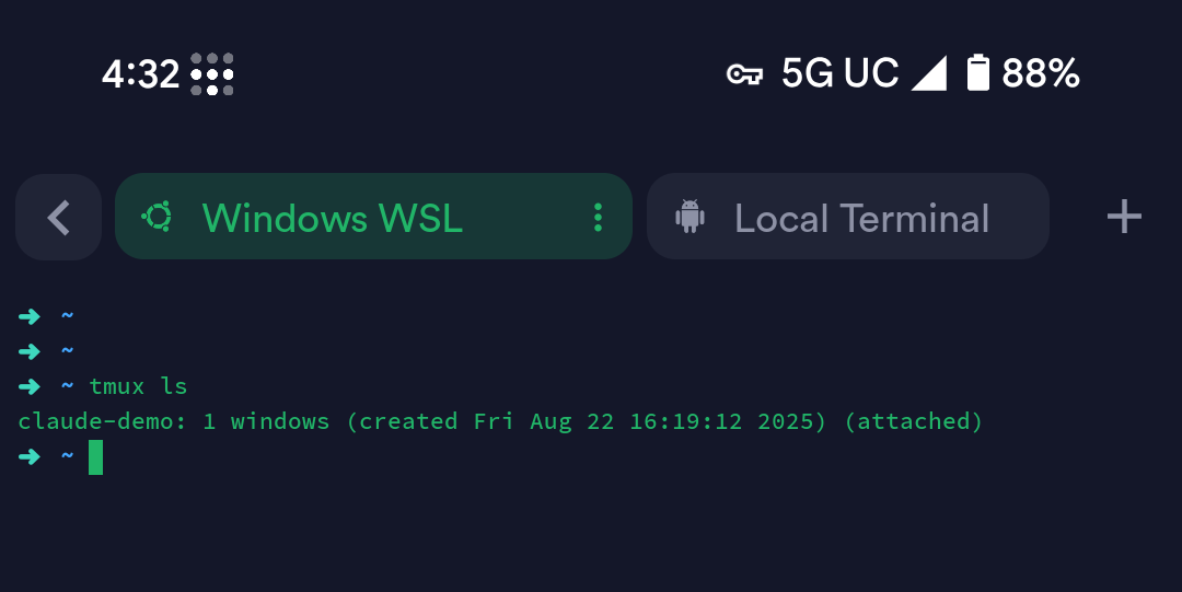 Using Claude-Code on the go